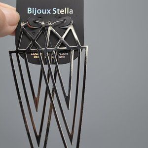 NWT Bijoux Stella Pierced Earrings Designe…